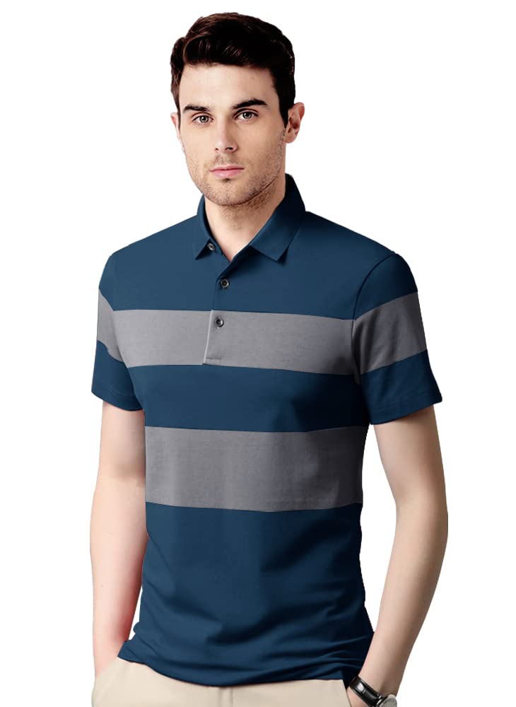 Mens Regular Fit T-Shirt || Polo T Shirts for Mens || Mens Tshirts - Image 2