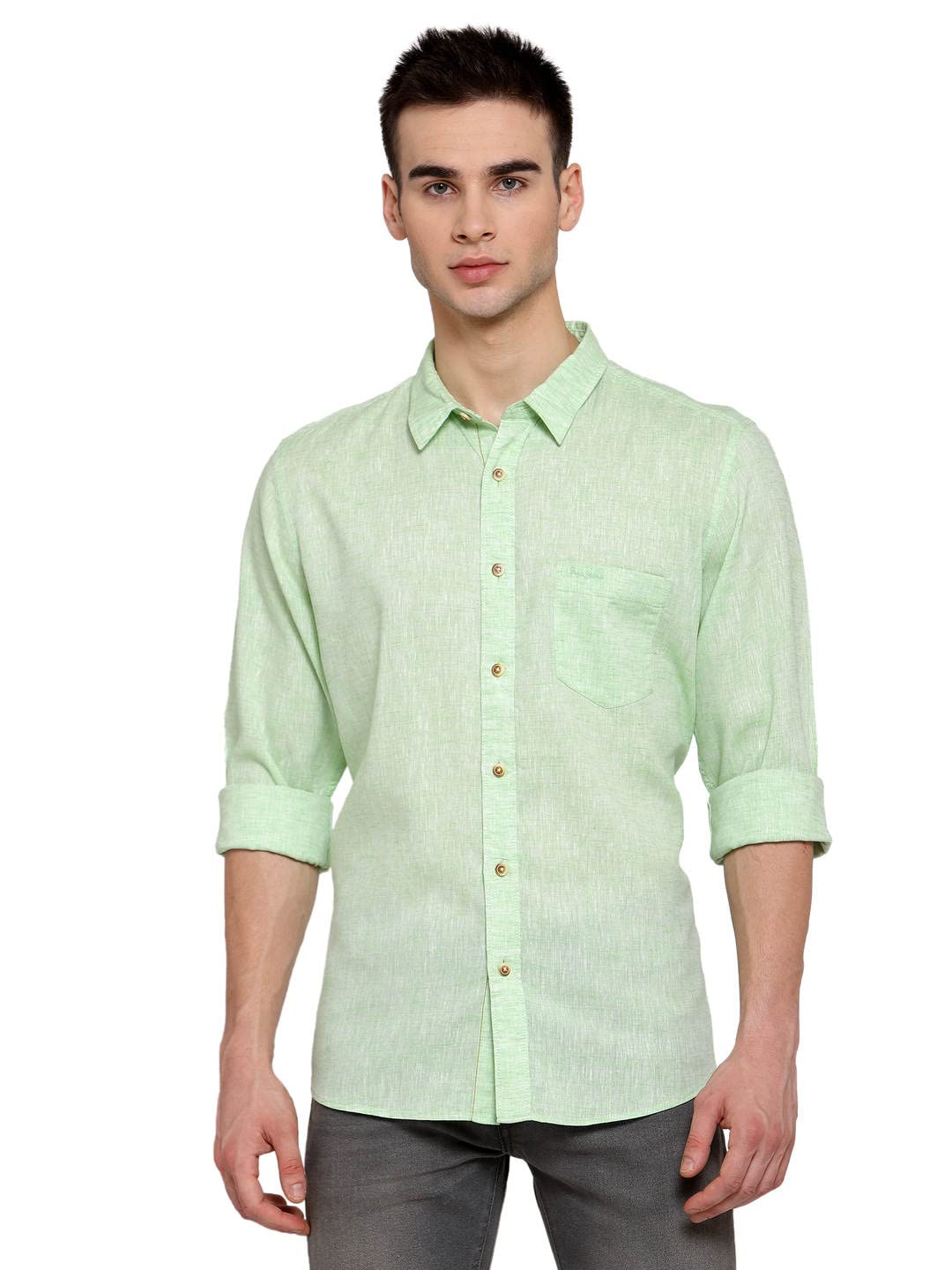 Men's Cotton Regular Fit Casual Shirt - Image 6