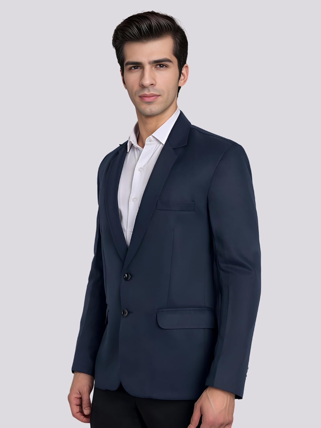 Men Blazer Versatile Blazer for Men Ideal for All Purpose be it Formal, Causal, Festival, Party and Wedding. - Image 3