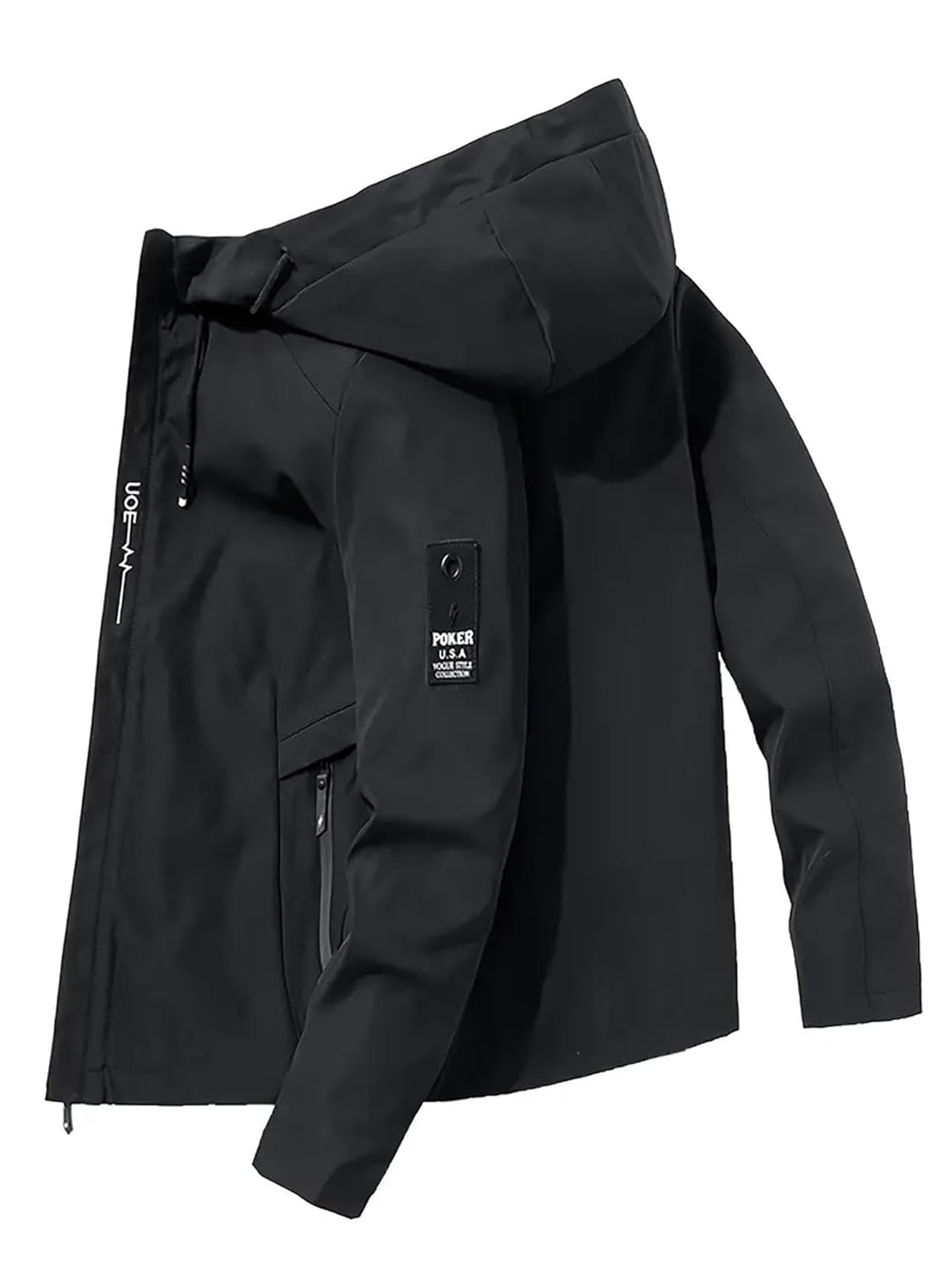 Jackets || Bomber Jacket For Men || Lightweight Outwear Sportswear Bomber Standard Length Jacket - Image 15