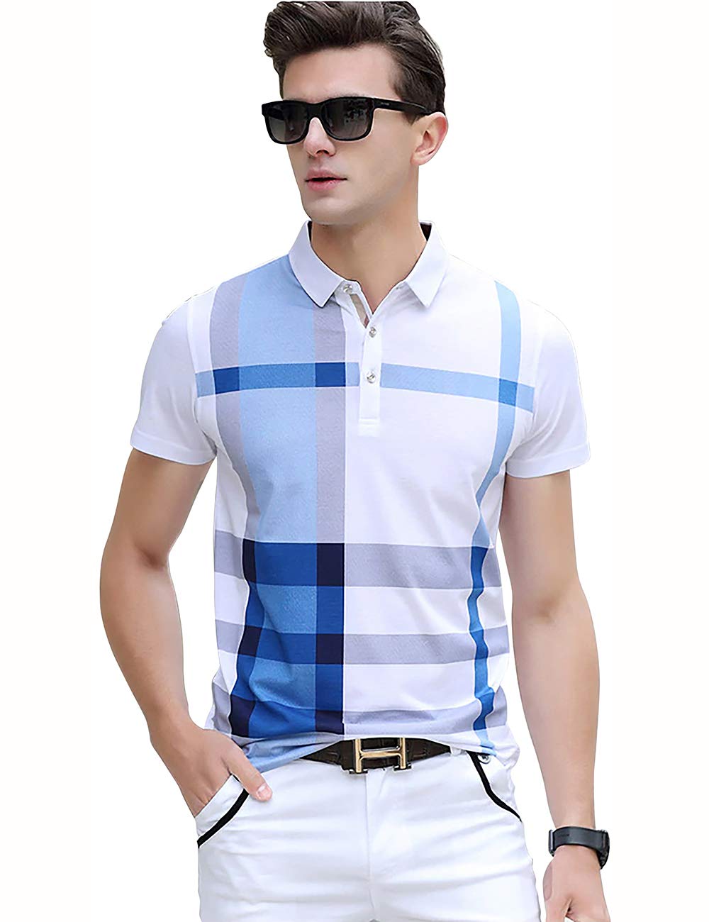 Mens Regular Fit T-Shirt || Polo T Shirts for Mens || Mens Tshirts - Image 7