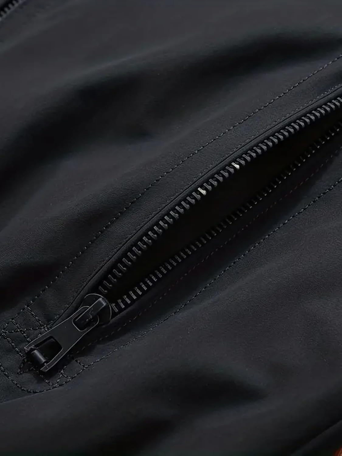 men jackets || bomber jacket for men || Lightweight Outwear Sportswear Polyester Standard Length Bomber Jacket - Image 4
