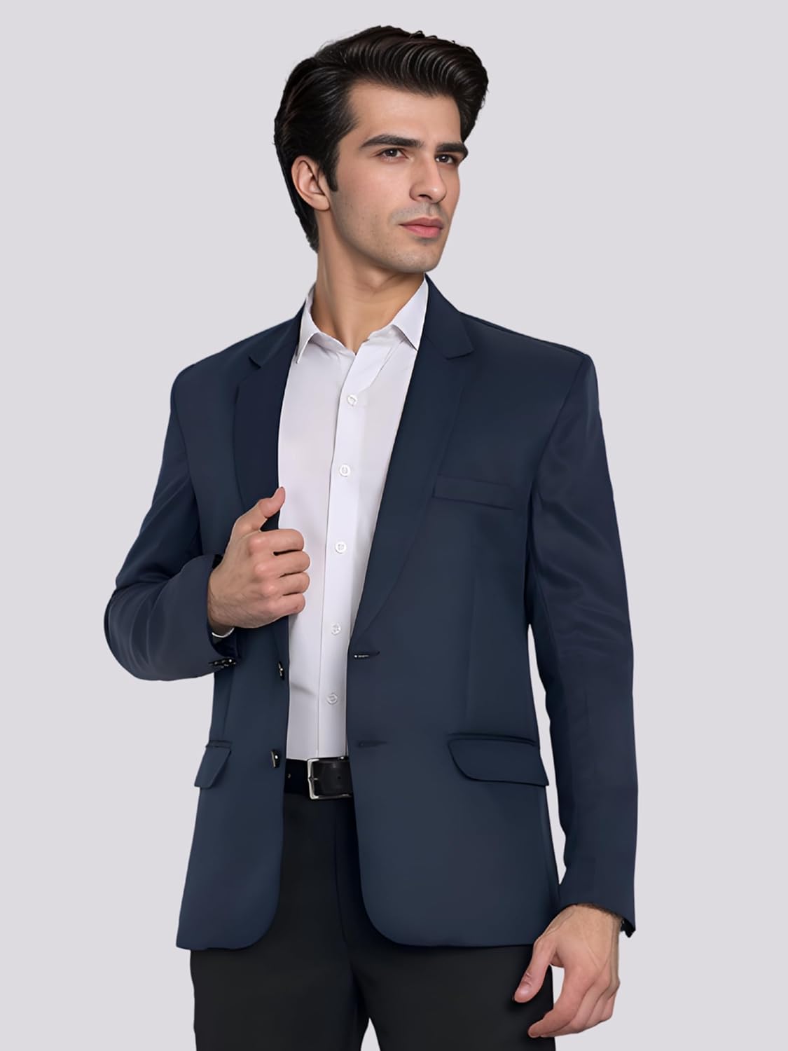 Men Blazer Versatile Blazer for Men Ideal for All Purpose be it Formal, Causal, Festival, Party and Wedding. - Image 2
