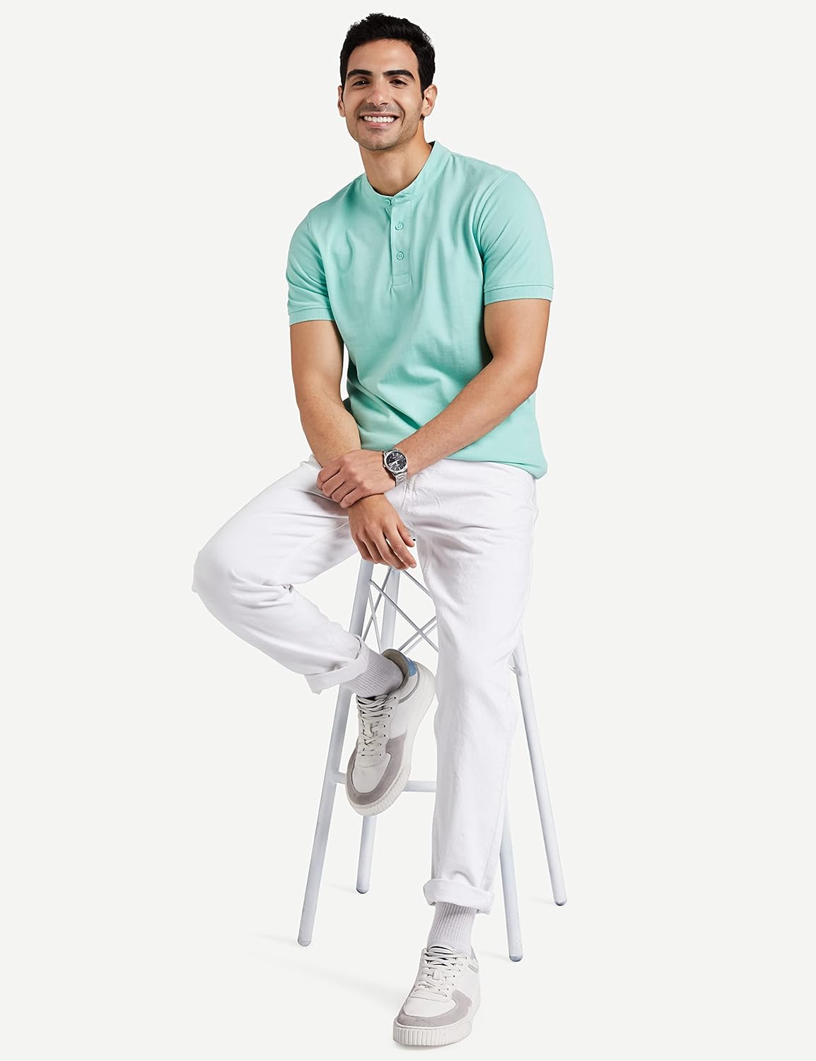 Men's Cotton Regular Fit Polo T-Shirt - Image 28