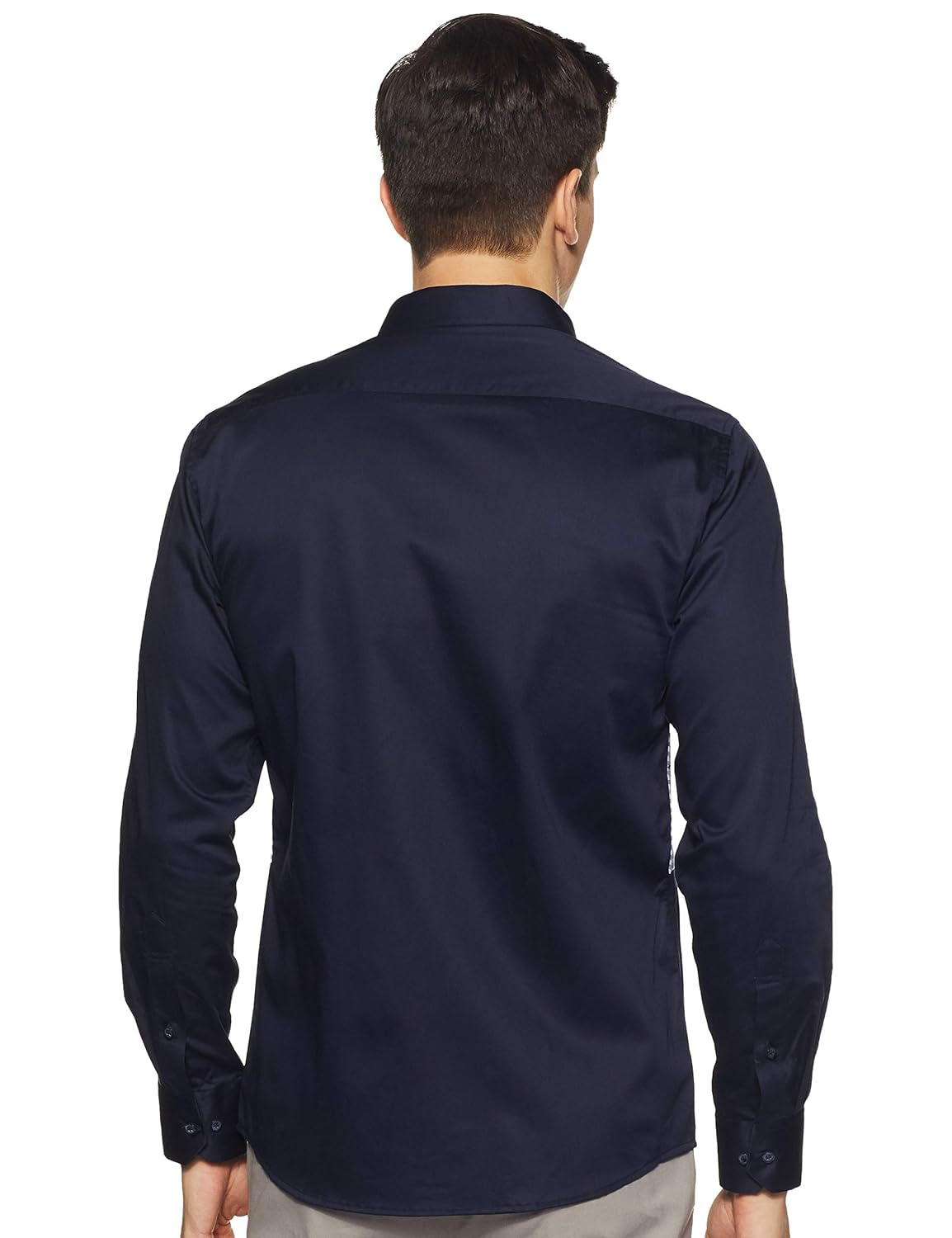 Hang & Wear Men's Striped Slim Fit Casual Shirt - Image 12