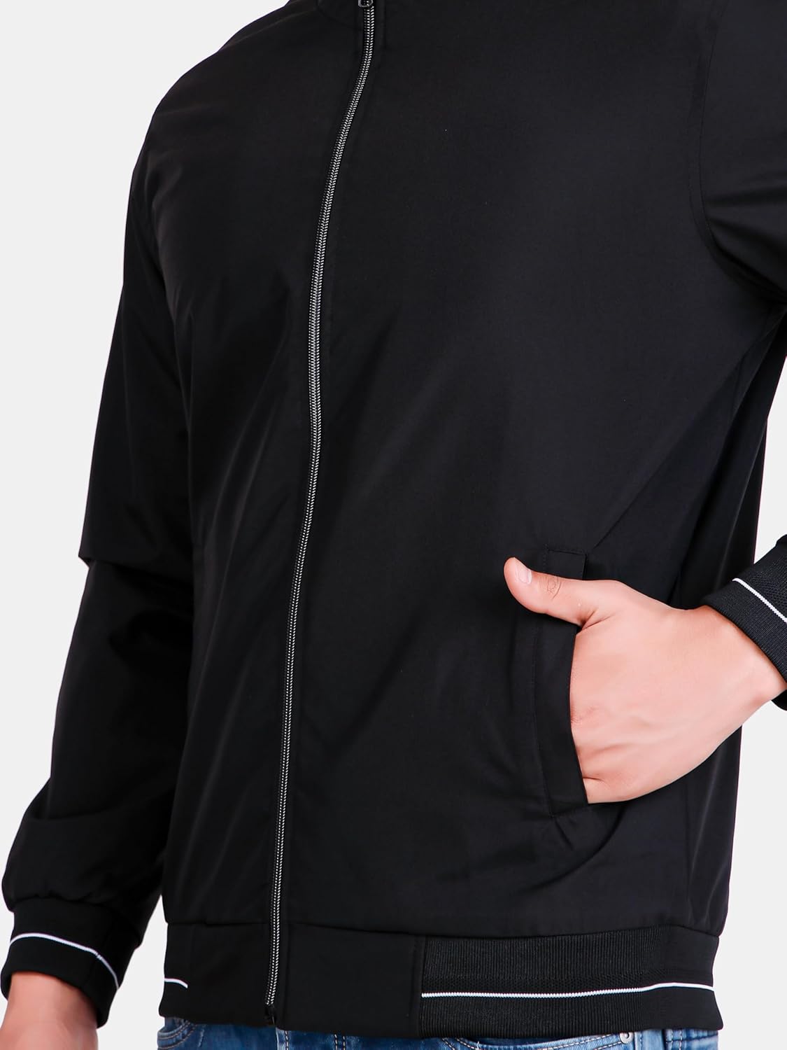 Men's Bomber Jacket | Lightweight Casual Zip-Up Jacket | Stylish Slim Fit Outerwear for All Seasons - Image 13