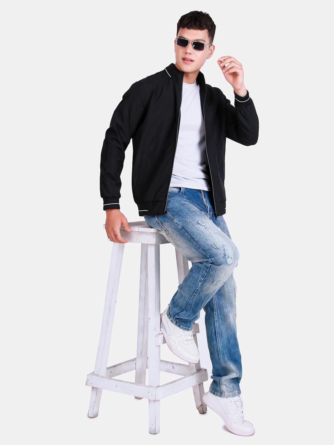 Men's Bomber Jacket | Lightweight Casual Zip-Up Jacket | Stylish Slim Fit Outerwear for All Seasons - Image 11