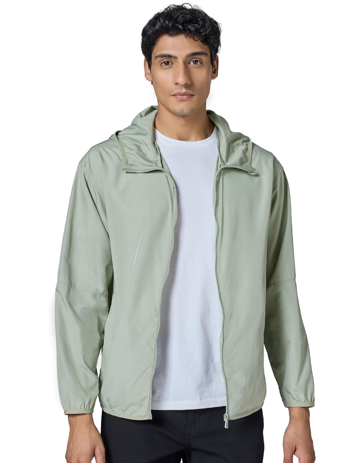 Men Polyester Standard Length UV Protection Sun Screen Parka Jacket | Sun & Pollution Protection Clothing | Lightweight and Quick Dry with UPF 50+ Protection for Outdoors - Image 9