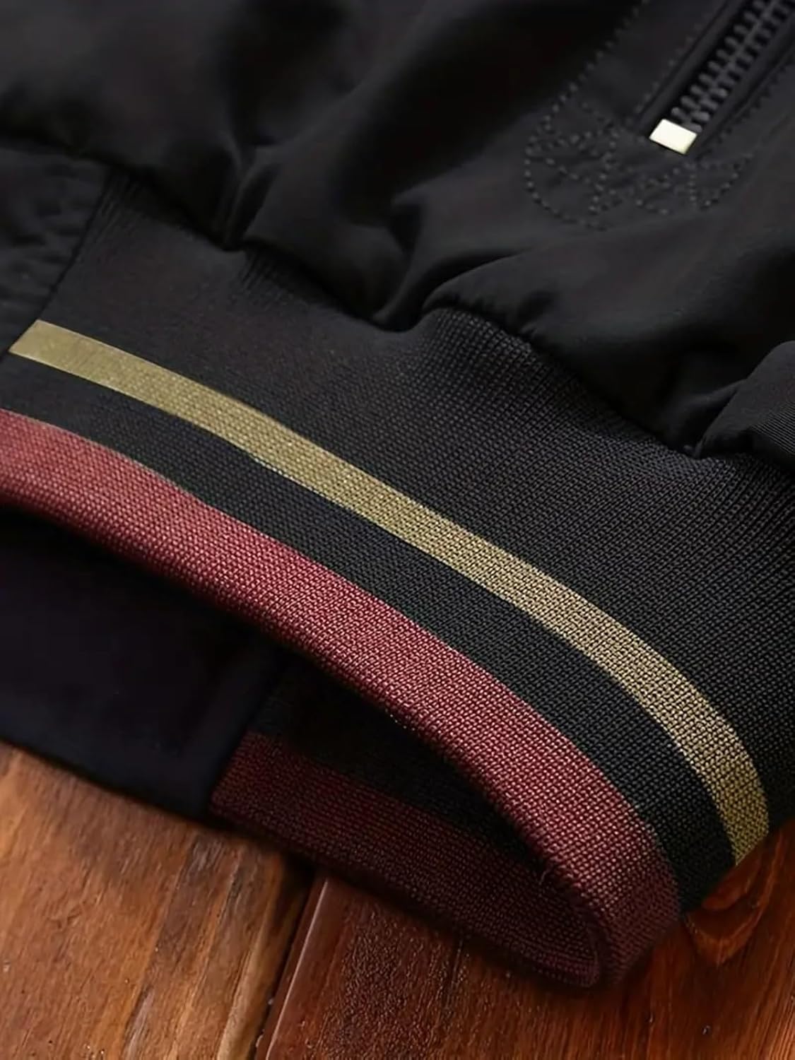 men jackets || bomber jacket for men || Lightweight Outwear Sportswear Polyester Standard Length Bomber Jacket - Image 5