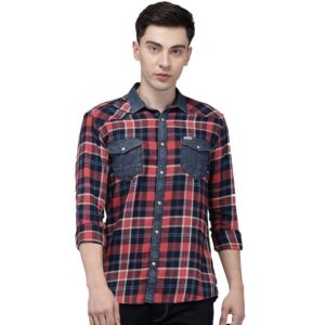 Men's Western Yoke Shirts-VOSH1539-Shirt