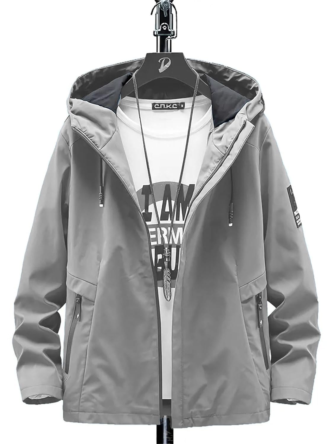 Jackets || Bomber Jacket For Men || Lightweight Outwear Sportswear Bomber Standard Length Jacket - Image 6