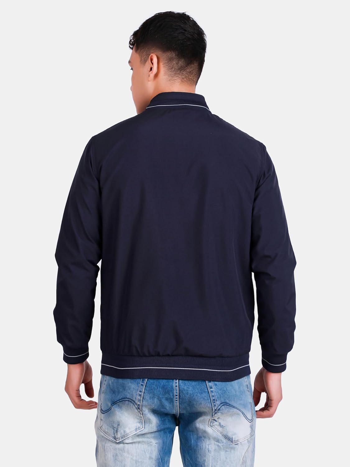 Men's Bomber Jacket | Lightweight Casual Zip-Up Jacket | Stylish Slim Fit Outerwear for All Seasons - Image 7