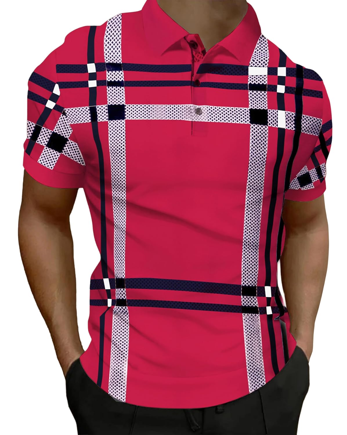 Mens Polo T-Shirts Printed - Image 6