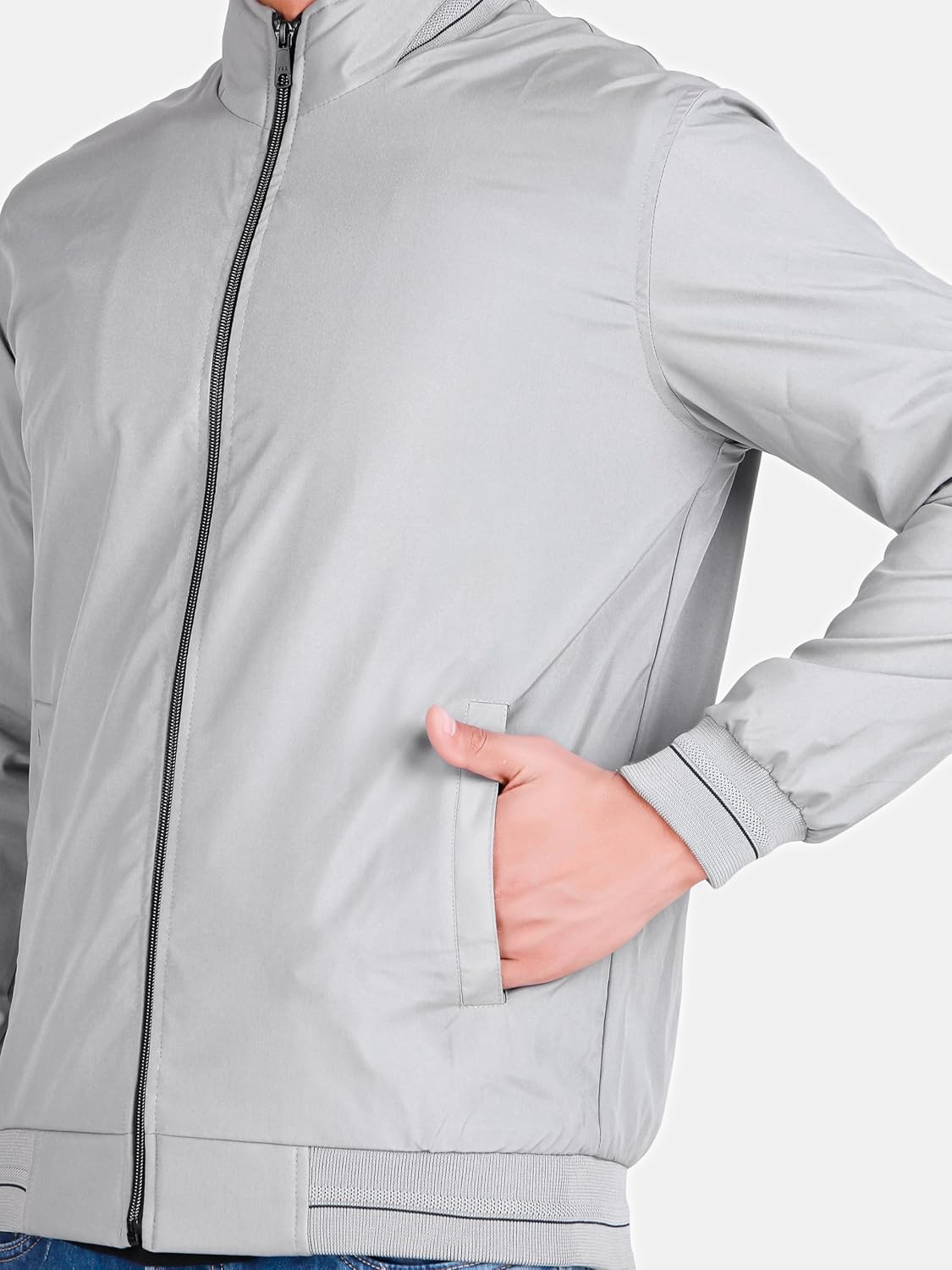 Men's Bomber Jacket | Lightweight Casual Zip-Up Jacket | Stylish Slim Fit Outerwear for All Seasons - Image 20