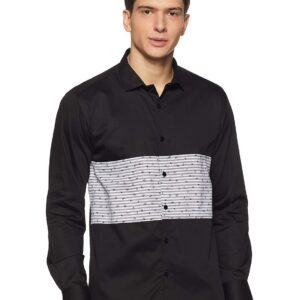 Hang & Wear Men's Striped Slim Fit Casual Shirt